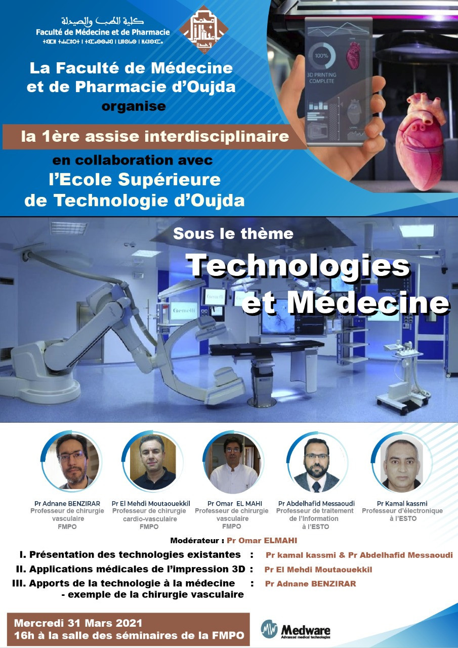 La 1ère assise interdisciplinaire - Technologies et Médecine -